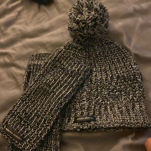 REBECCA MINKOFF Beanie and Arm Warmers
